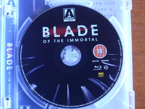 Blade of the Immortal Blu-Ray *FREE POST* Arrow Video Takashi Miike Samurai lore - Picture 3 of 9