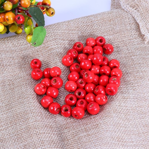 DIY Spacer Beads Round Wooden Beads Natural Wooden Beads Dream Catcher Beads - Picture 3 of 11