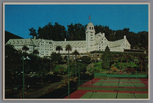 THE CLAREMONT RESORT Bay Area einziges Resort seit 1915 Berkeley CA Postkarte A8 - Bild 1 von 2