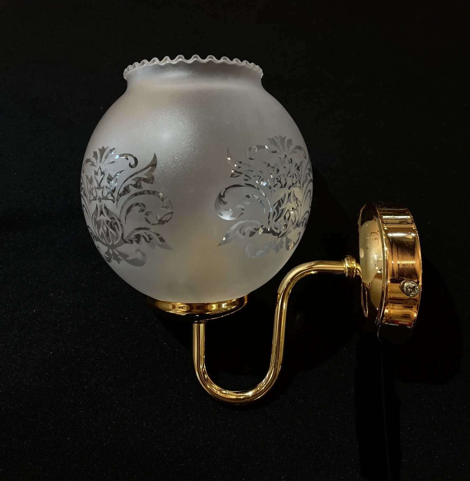 The BOLA frosted clear Clip on replacement glass lamp shade ceiling