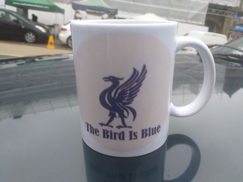 Everton supporters Blue Liver Bird Mug 11oz white Christmas Birthday Fathers Day - Picture 2 of 6
