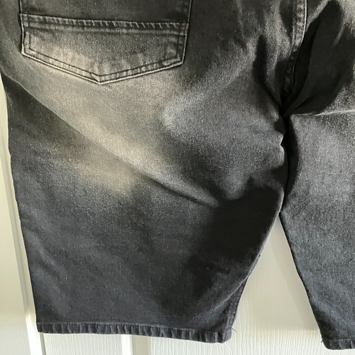 Herren GS-115 Premium Denim Stretch Schwarz Jeansshorts Größe 50 Schwarz Neu mit Etikett Urban - Bild 10 von 13