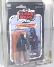 Star Wars Clone Wars VC247 Death Watch Airborne Trooper AFA 9.0 Uncirculated UV