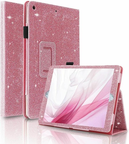 Luxus Look Shinny Glitzer Smart Book Hülle für Apple iPad 10.2, 10,5, 9,7 Mini - Bild 6 von 6