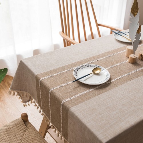 Dinner Coffee Party Rectangle Tablecloth Modern Dining Room Kitchen Table Cloth - Picture 41 of 167