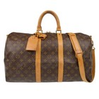 LOUIS VUITTON KEEPALL BANDOULIERE 45 HANDBAG MONOGRAM M41418 TH0994 XX29935