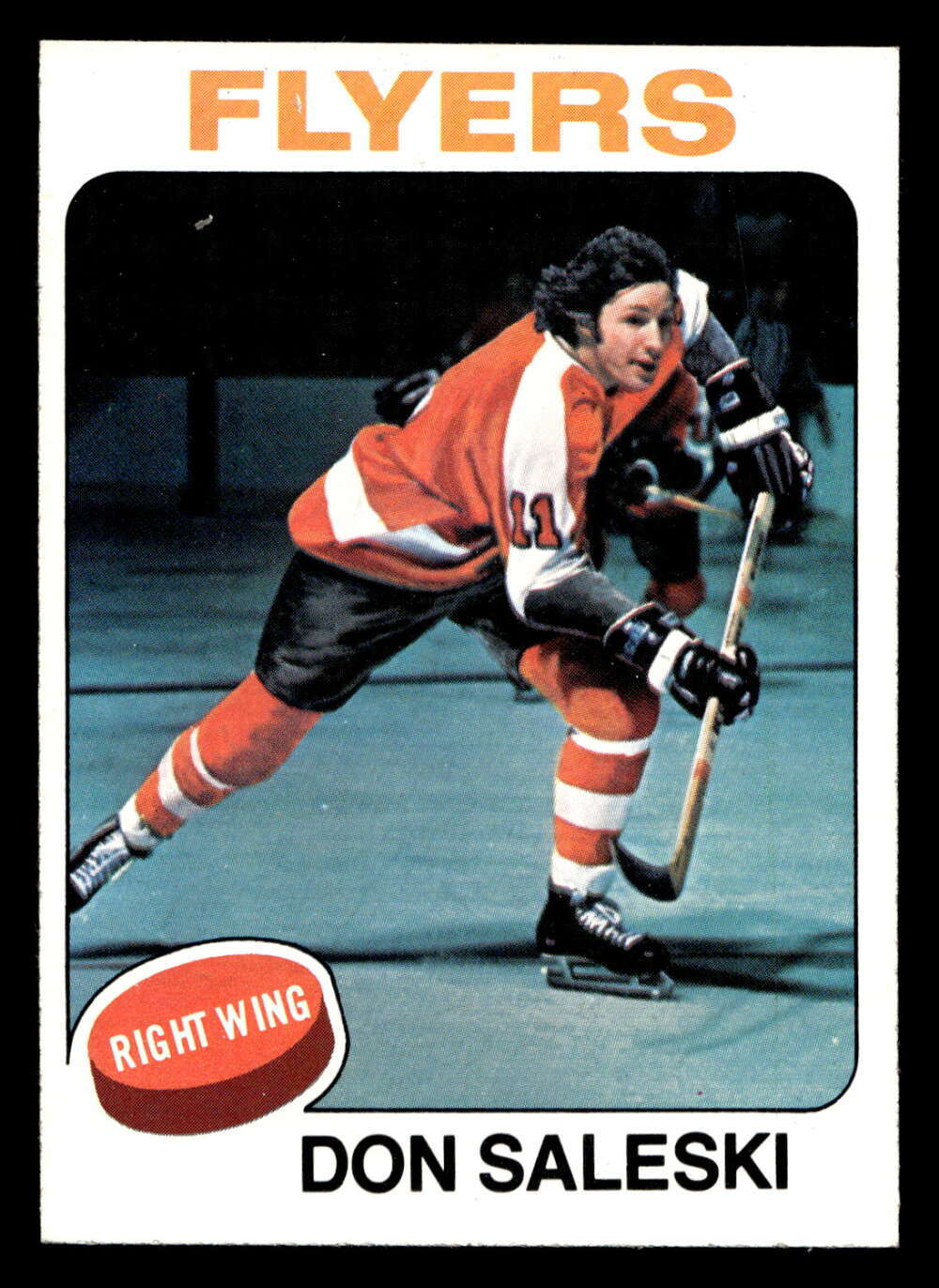 1975-76 Topps #262 Don Saleski Near Mint Flyers ID: 476334