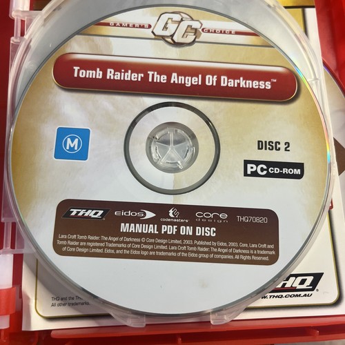 Tomb Raider Double Impact Chronicles & Angel of Darkness for Windows PC VGC Game - Picture 4 of 6