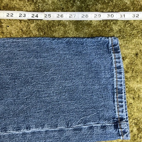 Levi’s 505 Jeans Men’s Size 36x32 Straight Leg Red Tab Stretch Denim Western - Picture 8 of 10