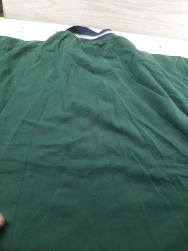 vintage converse chuck taylor usa polo shirt 1/4 zip XXL Green - Picture 7 of 8