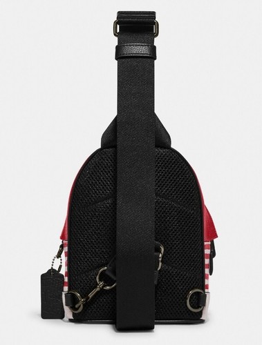 Coach Disney Mickey Mouse X Keith Haring Small West Backpack Crossbody - NWT - Picture 12 of 12