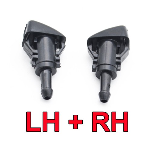 2Pcs Front Windshield Wiper Washer Hood Jet Nozzle For Chrysler Town & Country - Foto 4 di 10