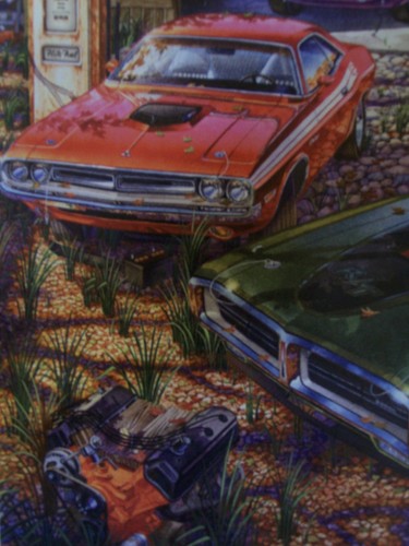 DODGE CHARGER CHALLENGER ART THEY CAME WITH THE FARM 69 1970 1971 PLYMOUTH MOPAR - Picture 2 of 6