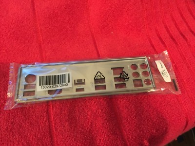 ASUS IO SHIELD for ASUS  PRIME X370 PRO ,PRIME X370-PRO , METAL,FAST SHIPPING
