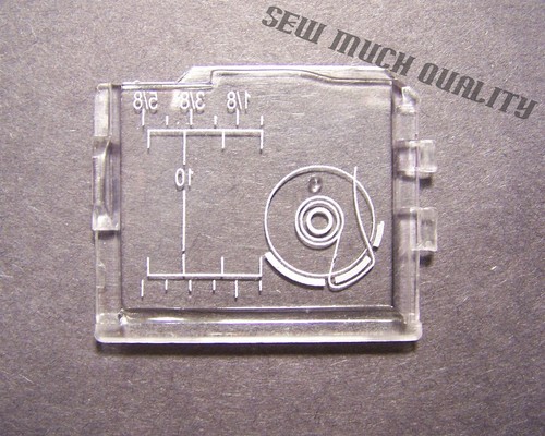 PLACA CUBIERTA DESLIZANTE Elna Star Edition Pfaff Hobby 1122 1132 1142 Necchi 6110 6147 - Imagen 2 de 2