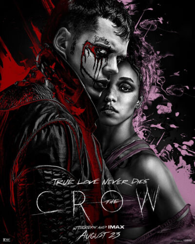 THE CROW: TRU LOVE NEVER DIES; 2024, SLIPCOVER + CASE + DVD, NEW, $3 SHIPPING - Picture 2 of 2