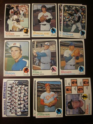 1973 Topps Baseball- Pick Choose Finish Your Set (2-250) NM, NM/MT - Picture 123 of 245