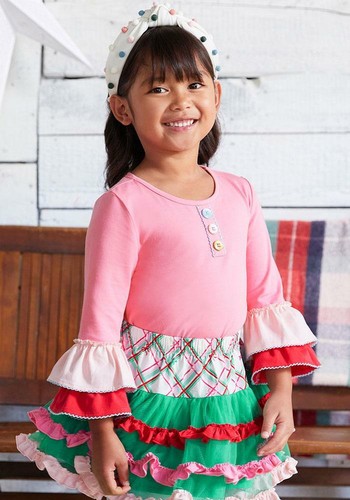 NWT Girls MATILDA JANE Wonderment Paint The Town Pink Top size 4 NEW - Picture 1 of 5