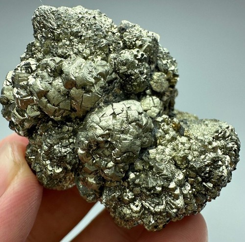 Beautiful Marcassite Finished Crystal Clusters from Pakistan/132 Grams - Picture 5 of 9