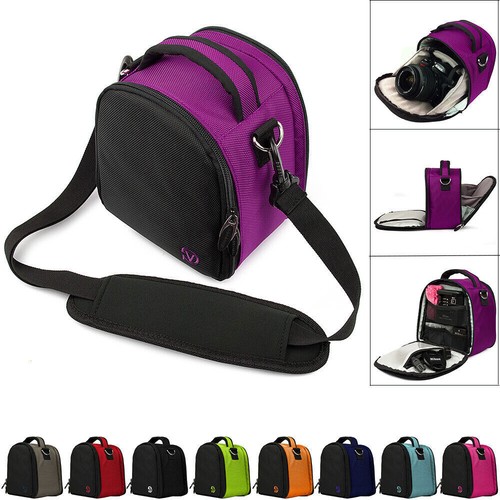 VanGoddy Small DSLR Camera Shoulder Bag Case For Canon EOS Rebel T8i / Rebel T7 - Picture 1 of 57