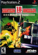 18 Wheeler American Pro Trucker Playstation 2 Game, Case (No Manual)