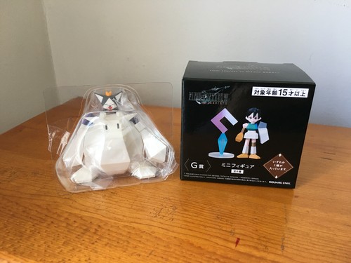Final Fantasy 7 Rebirth Cait Sith Moogle Polygon Minifigur Kuji Prize FF7 VII