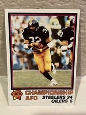 1979 Topps #166 AFC Championship Steelers Franco Harris Near Mint High Grade