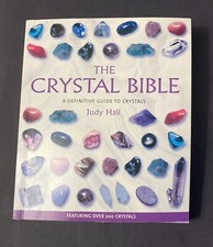 The Crystal Bible By Judy Hall (2003 Paperback) Book FREE US SHIPPING!