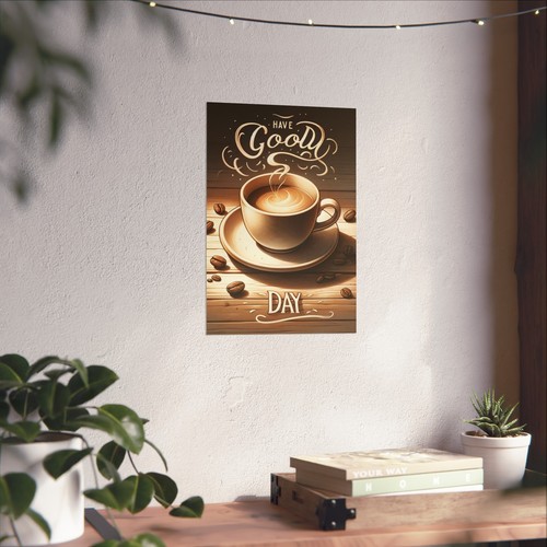Café Charm Poster: Eine tägliche Dosis Güte - Kaffeeliebhaber - Bild 7 von 25