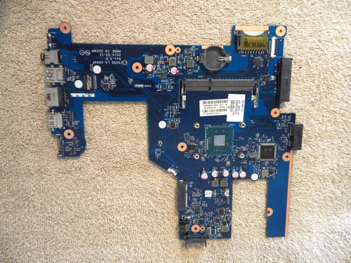PLACA BASE HP 15-R INTEL PENTIUM N3520 2.1 CPU 759878-501 + DISIPADOR TÉRMICO + TORNILLOS - Imagen 2 de 5