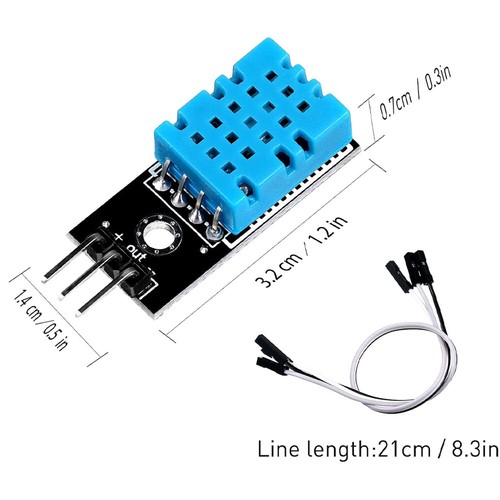 5pcs DHT11 Temperature and Relative Humidity Sensor Module for arduino - Picture 8 of 9