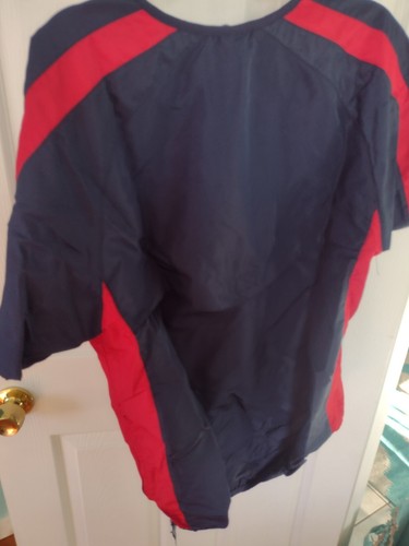 Cooperstown Dreams Park Windbreaker Short Sleeve Mens Size M Blue 🔥 - Picture 2 of 4