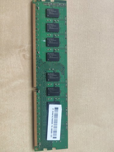 Elpida 4GB RAM is EBJ 41 EF 8 bdwa-GN-F DDR3 2Rx8 PC3-12800E-11-10-E3 ECC 1600Mh - Bild 3 von 4