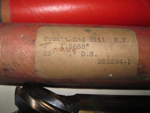 DOVETAIL END MILL. .1.490 x 9125. 6 FLUTE. CLEVELAND TWIST U.S.A. MADE.  - Picture 4 of 4