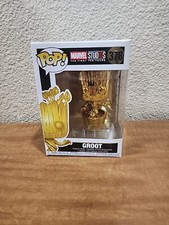 Funko Pop Marvel Studios 10 - Groot (Gold Chrome)