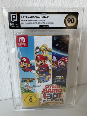 SUPER MARIO 3D ALL-STARS - SWITCH - NEW - SEALED - PIXEL 90 - PAL/GER - NO VGA