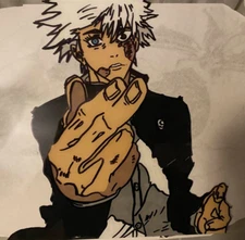 Custom Anime Glass Painting, CHECK DESCRIPTION FOR DETAILS!
