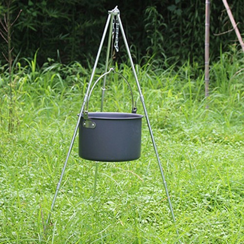 Sleek Design Adjustable Camping Stand Ideal for Outdoor For Cooking Needs - Picture 7 of 12