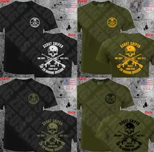 USMC United States Marine Corps Scout Sniper Camp 2d marine Division Tshirt