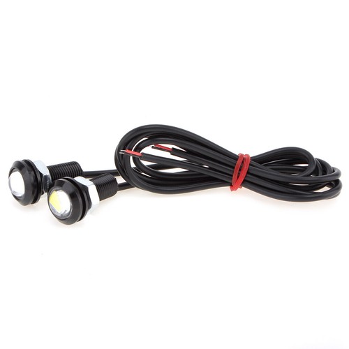 Universal Car Signal Lights Eagle Eye Fog Light DRL Bulb Reverse Backup Parking - Picture 7 of 11