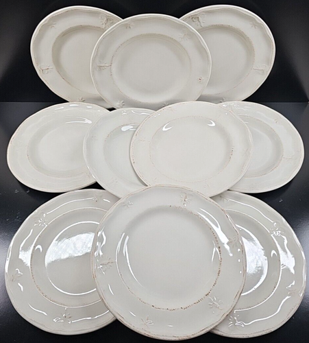 10 Churchill Country Craft Sandstein Speiseteller Set Prägung Esszimmer Geschirr Posten - Bild 4 von 22