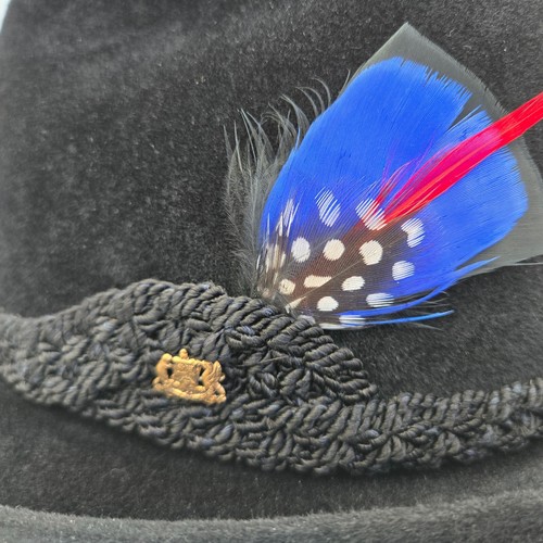 Stetson The Sovereign Felt Fedora Hat Mens Size 7 Long Oval Black with hat box - Picture 21 of 24