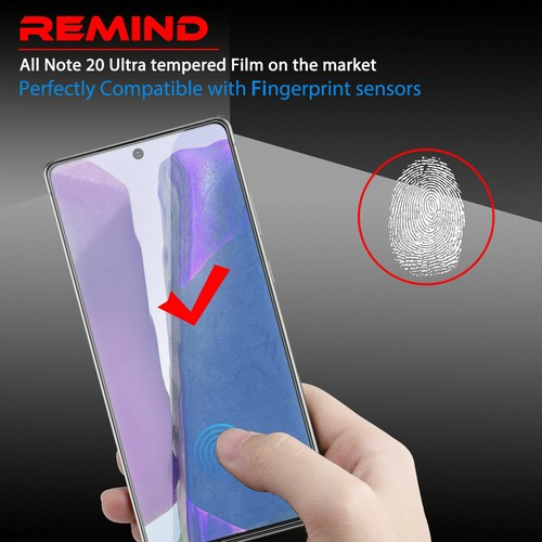 For Samsung Galaxy Note 20 Ultra /Note 20 Clear Case Cover +Screen Protector Set - Photo 8 sur 12