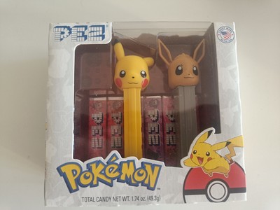 Pokemon Pikachu Eevee 2er-Pack Fischspender & Süßigkeiten Set versiegelt