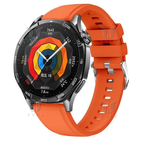 Correa deportiva de silicona para Huawei Watch GT 5/4 46mm GT 3/2 46mm Watch 4 3 Pro - Imagen 15 de 63