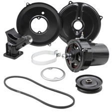 Vw Bug Black Alternator Kit 12 Volt 55 Amp For Air-cooled Volkswagen. Empi 9486