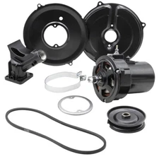 Vw Bug Black Alternator Kit 12 Volt 55 Amp For Air-Cooled Volkswagen. Empi 9486