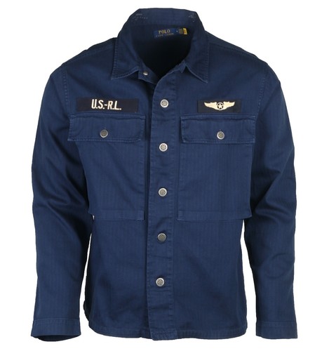 Polo Ralph Lauren Camouflage Quilted Souvenir Coach Jacket