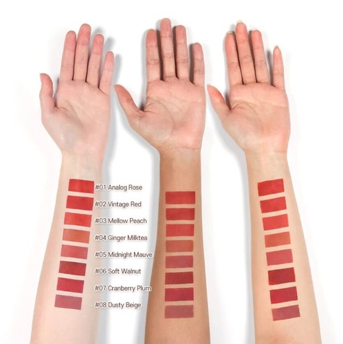 ETUDE Fixing Tint 3.8g #07 Cranberry Plum VEGAN Long Lasting Lip Stain Lip Tint - Picture 6 of 17