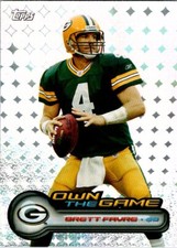  2006 Topps Own The Game #OTG9 Brett Favre